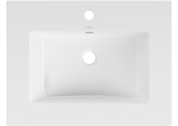 Mexen Atena umivaonik ugradben u radnu plohu 61 x 46 cm, bijeli - 25016000