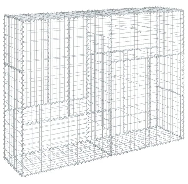 Gabion - Gabion ograde - Gabionska košara s poklopcem 200x50x150 cm pocinčano željezo - 200 x 50 x 150 cm 1 200 x 50 x 150 cm