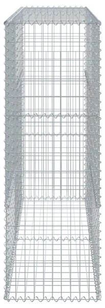 Gabion - Gabion ograde - Gabionska košara s poklopcem 200x50x150 cm pocinčano željezo - 200 x 50 x 150 cm 1 200 x 50 x 150 cm