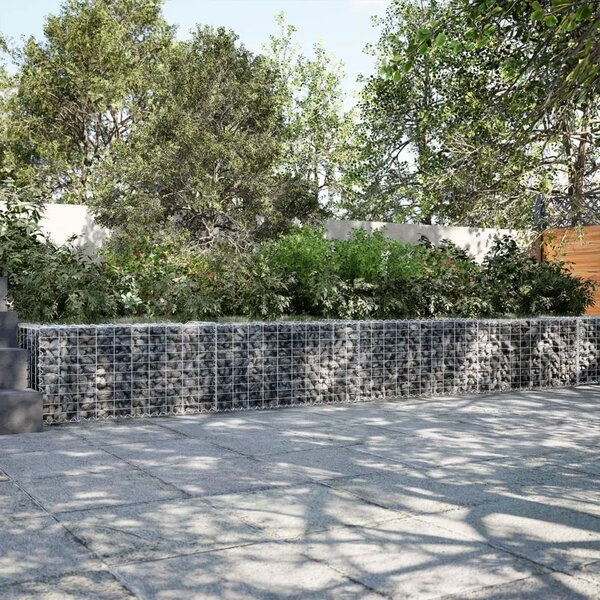 Gabion - Gabion ograde - Gabionska košara s poklopcem 1000x50x50 cm pocinčano željezo - 1000 x 50 x 50 cm 1 1000 x 50 x 50 cm
