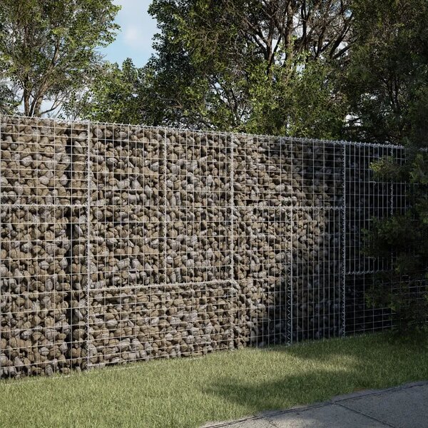 Gabion - Gabion ograde - Gabionska košara s poklopcem 200x50x150 cm pocinčano željezo - 200 x 50 x 150 cm 1 200 x 50 x 150 cm