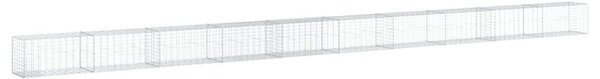 Gabion - Gabion ograde - Gabionska košara s poklopcem 1000x50x50 cm pocinčano željezo - 1000 x 50 x 50 cm 1 1000 x 50 x 50 cm