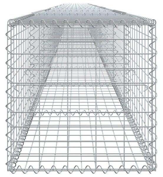 Gabion - Gabion ograde - Gabionska košara s poklopcem 1000x50x50 cm pocinčano željezo - 1000 x 50 x 50 cm 1 1000 x 50 x 50 cm