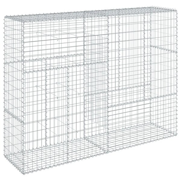 Gabion - Gabion ograde - Gabionska košara s poklopcem 200x50x150 cm pocinčano željezo - 200 x 50 x 150 cm 1 200 x 50 x 150 cm