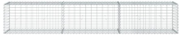 Gabion - Gabion ograde - Gabionska košara s poklopcem 300x50x50 cm od pocinčanog željeza - 300 x 50 x 50 cm 1 300 x 50 x 50 cm
