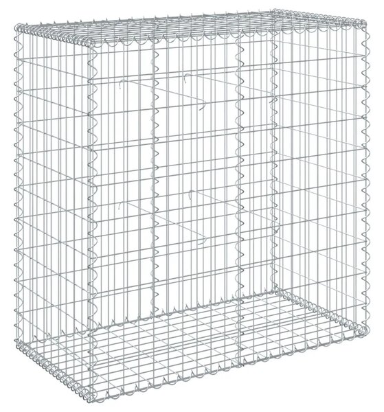 Gabion - Gabion ograde - Gabionska košara s poklopcem 100x50x100 cm pocinčano željezo - 100 x 50 x 100 cm 1 100 x 50 x 100 cm