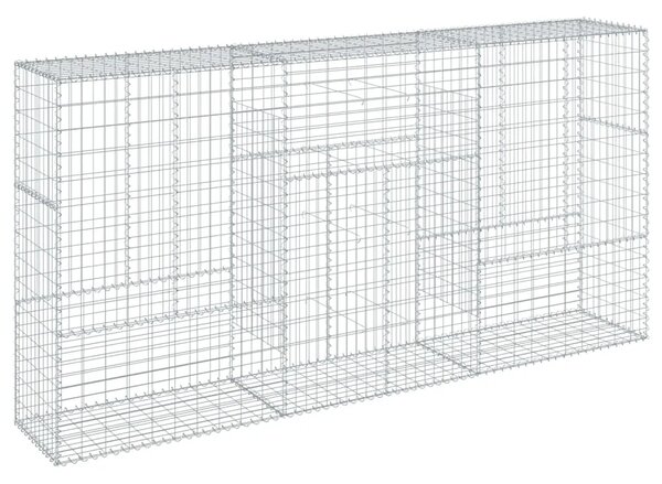 Gabion - Gabion ograde - Gabionska košara s poklopcem 300x50x150 cm pocinčano željezo - 300 x 50 x 150 cm 1 300 x 50 x 150 cm