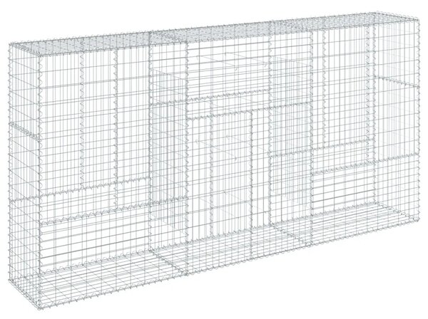 Gabion - Gabion ograde - Gabionska košara s poklopcem 300x50x150 cm pocinčano željezo - 300 x 50 x 150 cm 1 300 x 50 x 150 cm