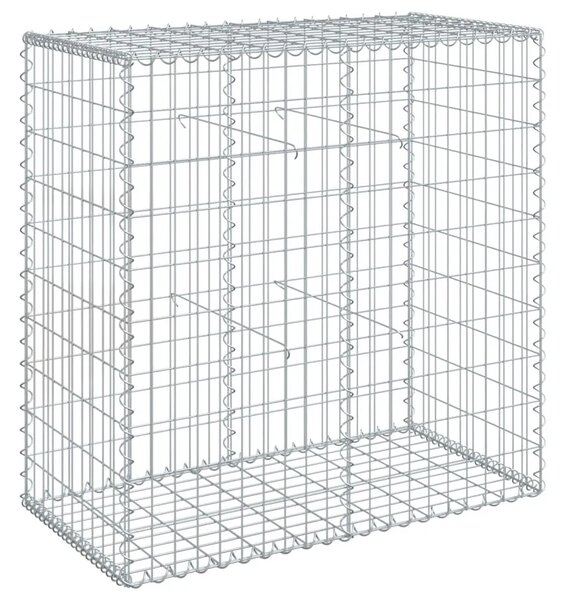 Gabion - Gabion ograde - Gabionska košara s poklopcem 100x50x100 cm pocinčano željezo - 100 x 50 x 100 cm 1 100 x 50 x 100 cm