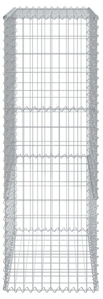 Gabion - Gabion ograde - Gabionska košara s poklopcem 100x50x150 cm pocinčano željezo - 100 x 50 x 150 cm 1 100 x 50 x 150 cm
