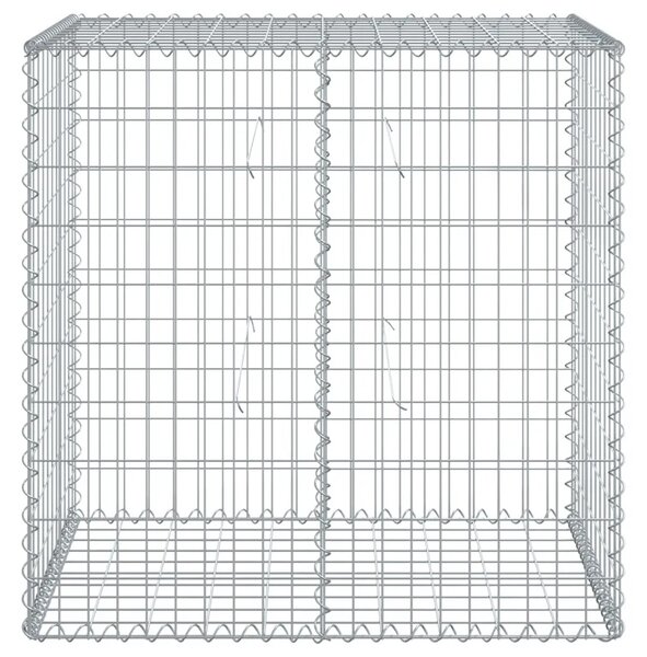 Gabion - Gabion ograde - Gabionska košara s poklopcem 100x50x100 cm pocinčano željezo - 100 x 50 x 100 cm 1 100 x 50 x 100 cm