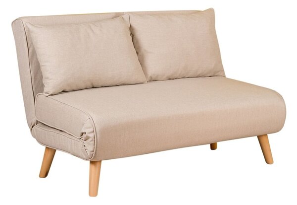 Bež sklopiva sofa 120 cm Folde – Artie
