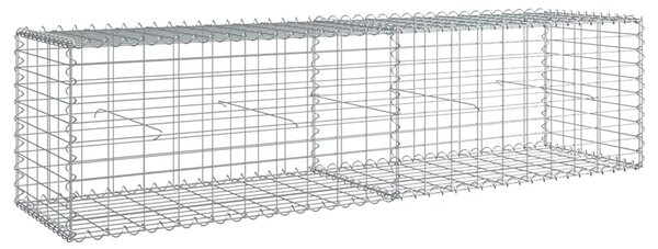 Gabion - Gabion ograde - Gabionska košara s poklopcem 200x50x50 cm od pocinčanog željeza - 200 x 50 x 50 cm 1 200 x 50 x 50 cm