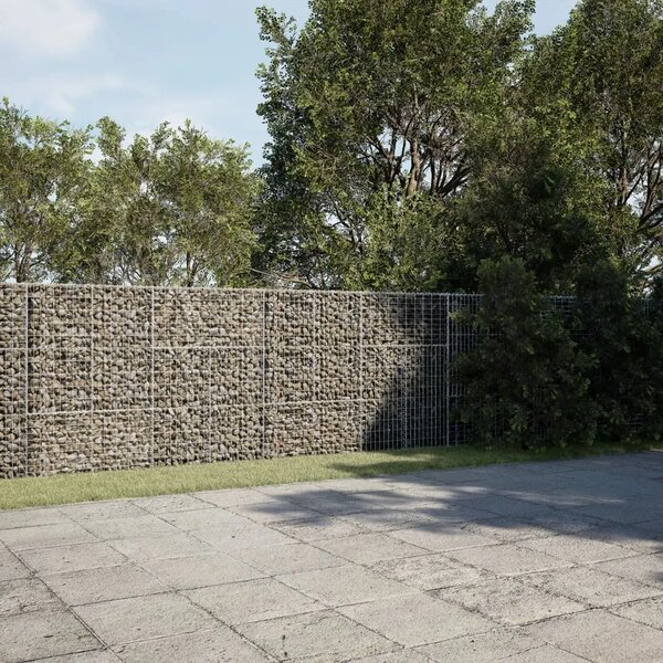 Gabion - Gabion ograde - Gabionska košara s poklopcem 600x50x150 cm pocinčano željezo - 600 x 50 x 150 cm 1 600 x 50 x 150 cm