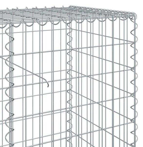 Gabion - Gabion ograde - Gabionska košara s poklopcem 500x50x100 cm pocinčano željezo - 500 x 50 x 100 cm 1 500 x 50 x 100 cm