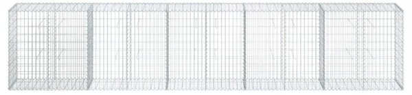 Gabion - Gabion ograde - Gabionska košara s poklopcem 500x50x100 cm pocinčano željezo - 500 x 50 x 100 cm 1 500 x 50 x 100 cm