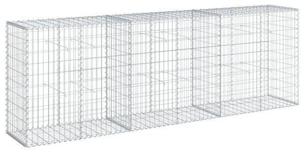 Gabion - Gabion ograde - Gabionska košara s poklopcem 300x50x100 cm pocinčano željezo - 300 x 50 x 100 cm 1 300 x 50 x 100 cm