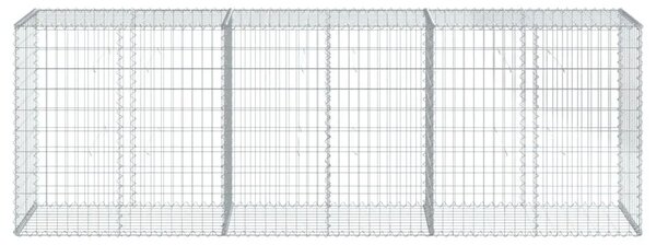 Gabion - Gabion ograde - Gabionska košara s poklopcem 300x50x100 cm pocinčano željezo - 300 x 50 x 100 cm 1 300 x 50 x 100 cm