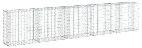Gabion - Gabion ograde - Gabionska košara s poklopcem 500x50x100 cm pocinčano željezo - 500 x 50 x 100 cm 1 500 x 50 x 100 cm