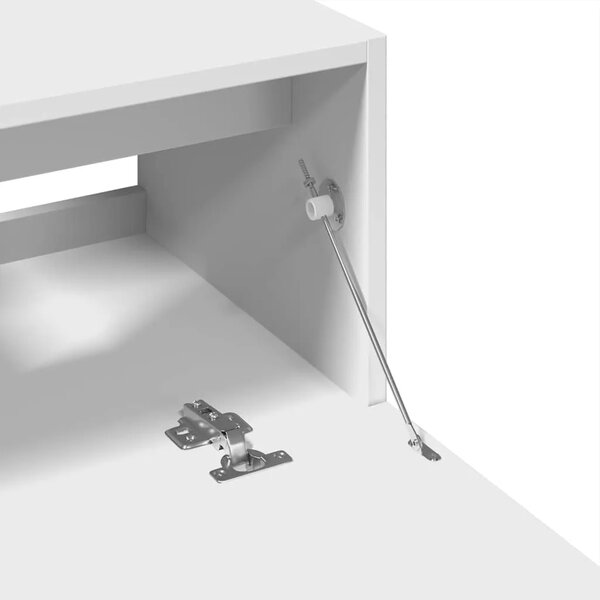 Ormarić za Lavabo - Umivaonik bijeli 59 x 37 x 59 cm konstruirano drvo - Bijela 59 x 37 x 59 cm 1 1