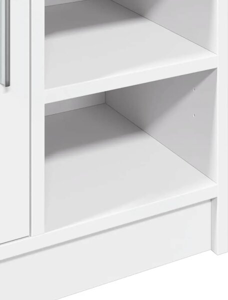 Ormarić za Lavabo - Umivaonik bijeli 63 x 29 x 55 cm konstruirano drvo - Bijela 63 x 29 x 55 cm 1 1