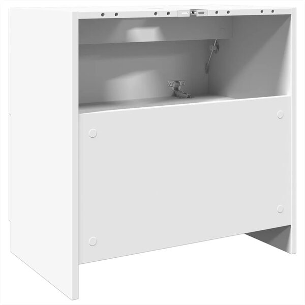Ormarić za Lavabo - Umivaonik bijeli 59 x 37 x 59 cm konstruirano drvo - Bijela 59 x 37 x 59 cm 1 1