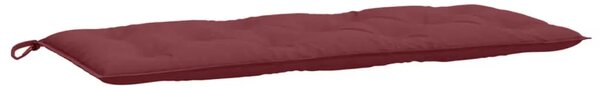 Jastuk za vrtnu klupu crvena boja vina 120x50x7 cm od tkanine - prošarana crvena boja vina 120 x 50 x 7 cm 1 Prošarana crvena bo