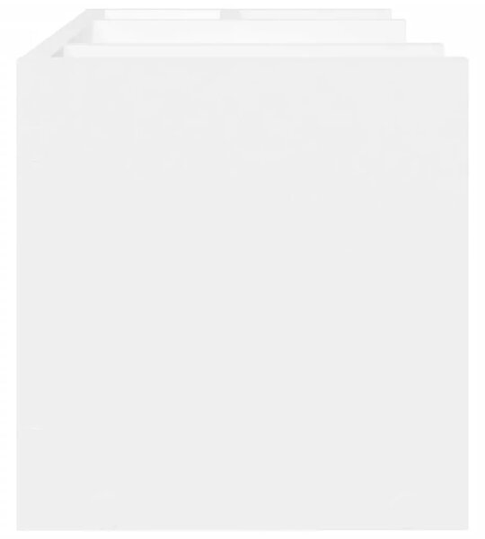 Organizator za stol boja hrasta 44 5x24x25 cm konstruirano drvo - Beton siva Beton siva