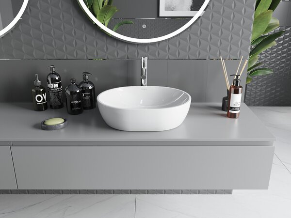 Mexen Viki umivaonik nadgradni 48 x 35 cm, bijeli - 21054800