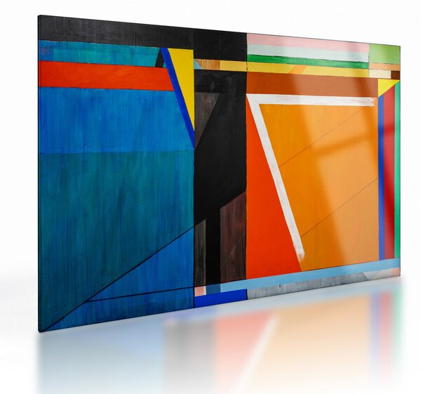 Staklena slika - Geometrija (70x50 cm)