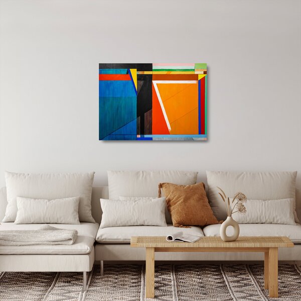Staklena slika - Geometrija (70x50 cm)