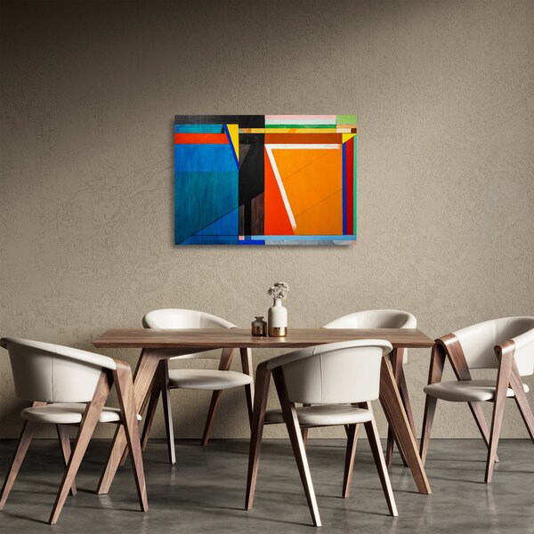 Staklena slika - Geometrija (70x50 cm)
