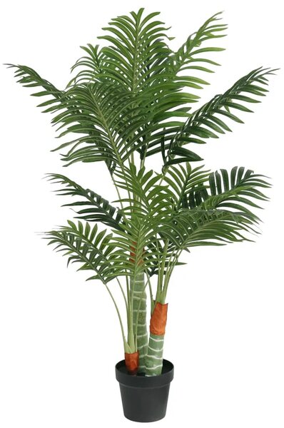 Umjetna palma s 3 debla zelena 120 cm PP - 120 cm 120 cm