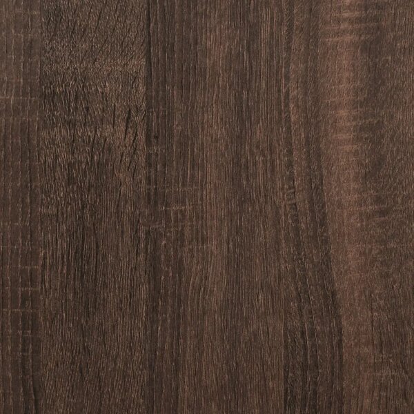 Regal za knjige s 5 razina boja hrasta 45x23 5x162 5 cm drveni - Smeđi hrast 1 45 cm Smeđi hrast