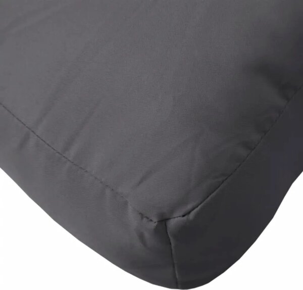 Jastuk za palete antracit 120 x 40 x 12 cm od tkanine - Antracit 120 x 40 x 12 cm 1 Antracit