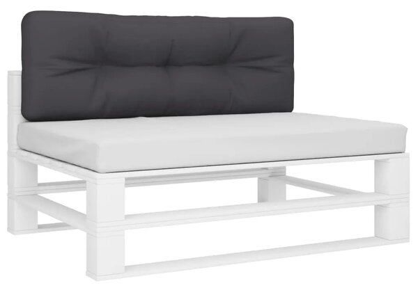 Jastuk za palete antracit 120 x 40 x 12 cm od tkanine - Antracit 120 x 40 x 12 cm 1 Antracit