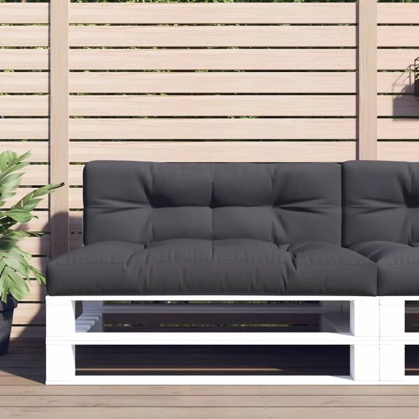 Jastuk za palete antracit 120 x 40 x 12 cm od tkanine - Antracit 120 x 40 x 12 cm 1 Antracit