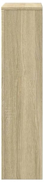 Maska za radijator - Pokrov za radijator hrasta sonome 104x20x82cm konstruirano drvo - sonoma hrast 104 x 20 x 82 cm 1 vodoravne
