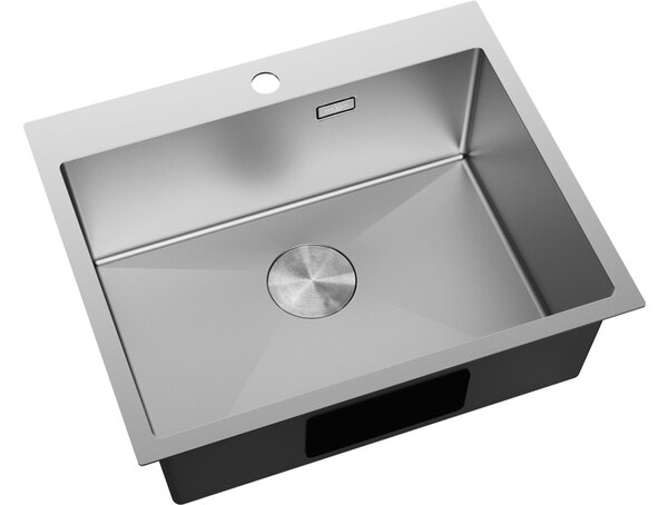 Mexen Solix čelični sudoper s 1 komorom 600 x 500 mm, inox - 6408601000-01