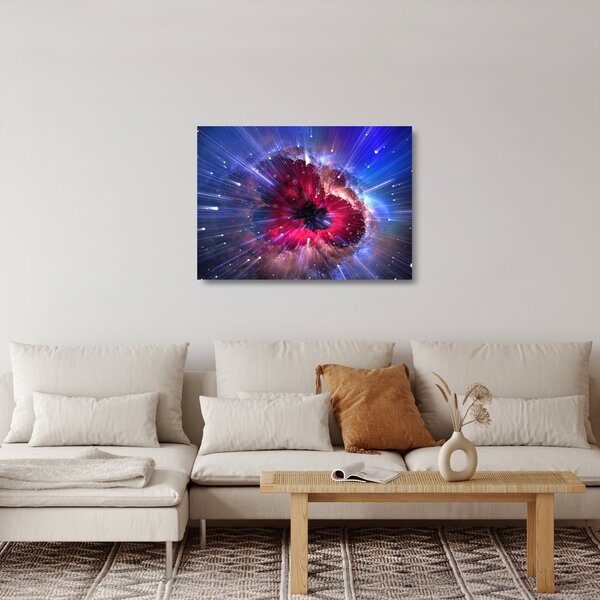 Staklena slika - Energija svemira (70x50 cm)