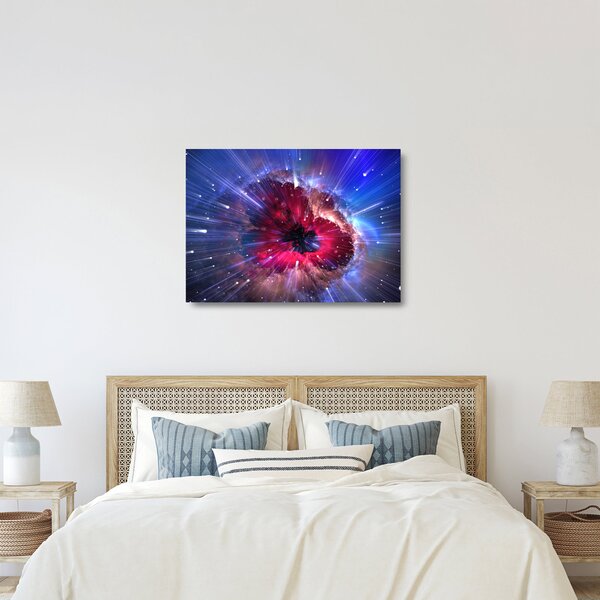 Staklena slika - Energija svemira (70x50 cm)