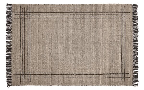 Svjetlo smeđi vunen tepih 160x230 cm Eneo – Kave Home