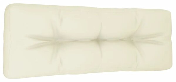 Jastuk za palete krem 120 x 40 x 12 cm od tkanine - Krema 120 x 40 x 12 cm 1 Krema