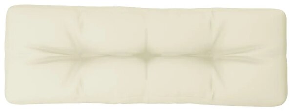 Jastuk za palete krem 120 x 40 x 12 cm od tkanine - Krema 120 x 40 x 12 cm 1 Krema