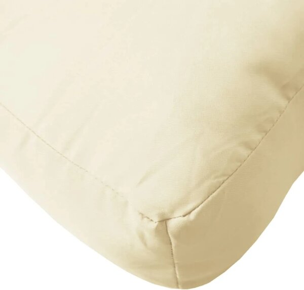 Jastuk za palete krem 120 x 40 x 12 cm od tkanine - Krema 120 x 40 x 12 cm 1 Krema