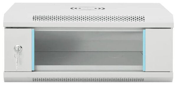 Zidni komunikacijski ormar 4U 19 IP20 53 x 40 x 21 cm - Siva 530 x 400 x 210 mm Siva 530 x 400 x 210 mm