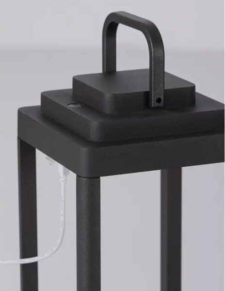 FIGI VANJSKA PRIJENOSNA STOLNA LAMPA LED 2W/3000K/207lm/IP65/ANTRACIT NL9922350