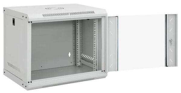 Zidni komunikacijski ormar 9U 19 IP20 53 x 40 x 45 cm - Siva 530 x 400 x 450 mm Siva 530 x 400 x 450 mm