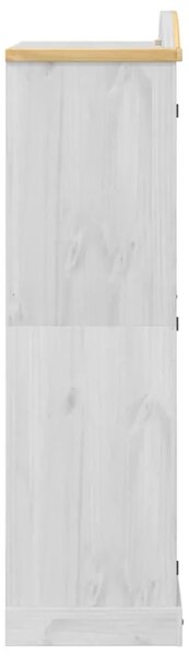 Ormar Corona 102 x 52 x 186 cm od masivne borovine - Bijela 1 1 Bijela