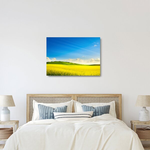 Staklena slika - Proljetno nebo (70x50 cm)